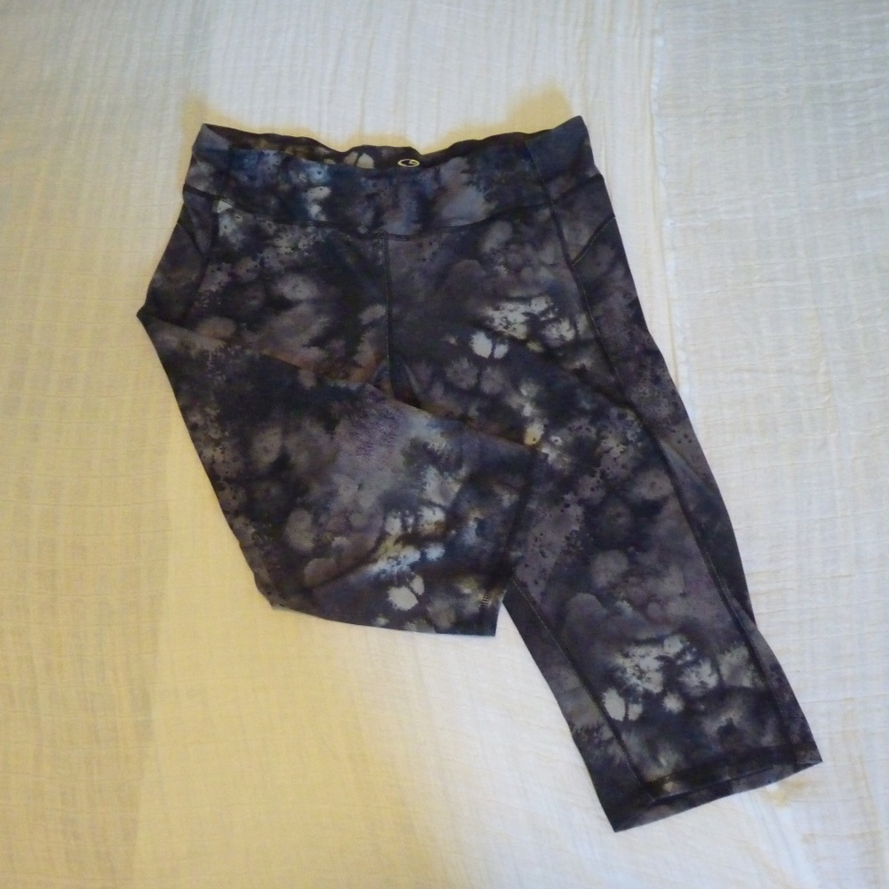 Grey Womens Capri Leggings Champion Brand   #1015